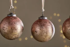 Pasali Baubles - Copper Smoke - (Set of 4)