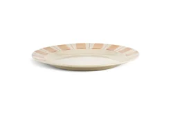 Patthar Dinner Plate - Cream & Clay