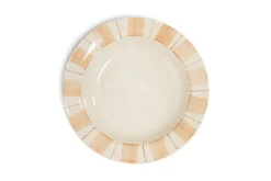 Patthar Dinnerware Set - Cream & Clay - (Set of 12)