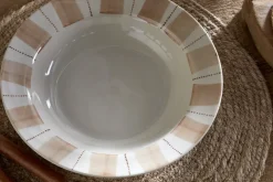 Patthar Pasta Bowl - Cream & Clay