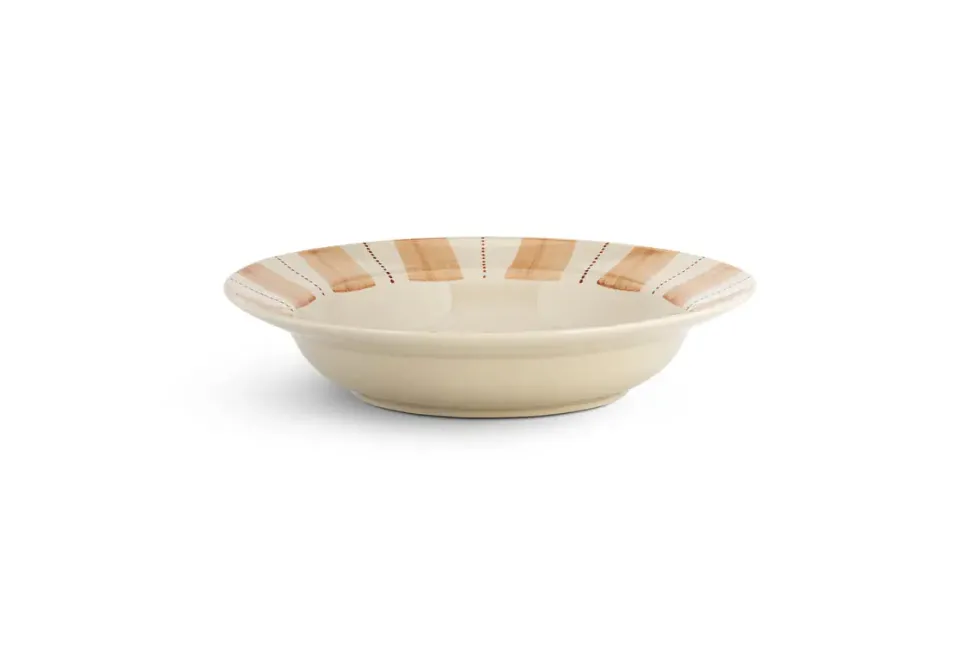 Patthar Pasta Bowl - Cream & Clay