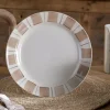 Patthar Side Plate - Cream & Clay