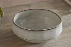 Pedra Serving Bowl - Pewter