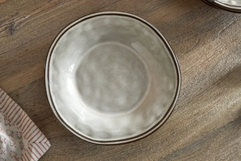 Pedra Side Plate - Pewter