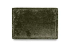 Pilani Velvet & Linen Cushion Cover - Moss