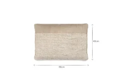 Puli Recycled Linen Cushion Cover - Natural