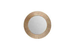 Putali Etched Mirror - Antique Brass