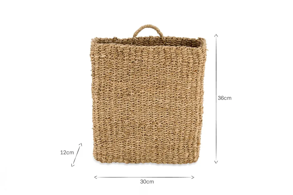 Putlar Seagrass Wall Hung Basket