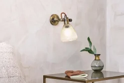 Rarni Recycled Glass Single Wall Light