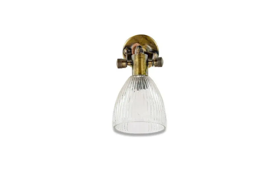 Rarni Recycled Glass Single Wall Light
