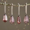 Ratnam Baubles - Mixed Antique Pink - (Set of 4)