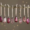 Ratnam Baubles - Mixed Merlot - (Set of 8)