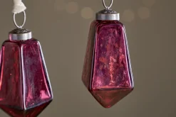Ratnam Baubles - Mixed Merlot - (Set of 4)