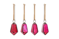Ratnam Baubles - Mixed Merlot - (Set of 4)