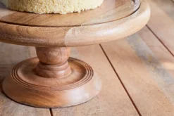 Recycled Glass Dome Cake Stand