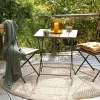 Rishikesh Reclaimed Wood & Iron Folding Table