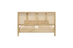 Saharsa Cane & Mango Wood Bed