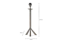 Sahhil Metal Tripod Floor Lamp - Antique Bronze