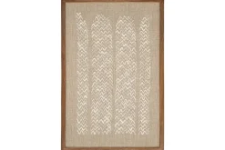 Samaya Hand Stitched Wall Art - Natural