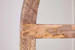 Sande Arched Mango Wood Mirror - Natural