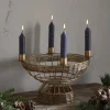 Sangala Candle Holder - Antique Brass