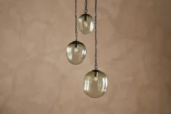 Sanvika Organic Cluster Pendant - Green