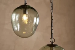Sanvika Organic Cluster Pendant - Green