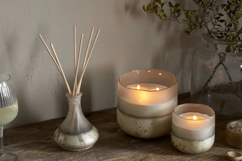 Sea Salt & Moss 1 Wick Scented Candle - Aged Smoke - 1 Wick
