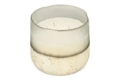 Sea Salt & Moss 3 Wick Scented Candle - Aged Smoke - 3 Wick