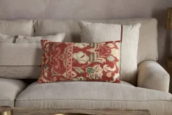 Selyo Tapestry Cushion Cover - Terracotta & Rust