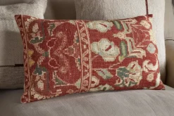 Selyo Tapestry Cushion Cover - Terracotta & Rust