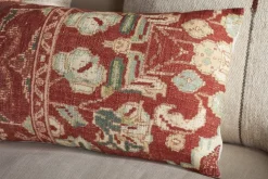 Selyo Tapestry Cushion Cover - Terracotta & Rust