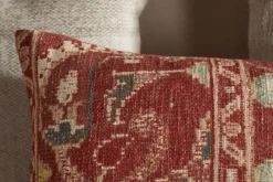 Selyo Tapestry Cushion Cover - Terracotta & Rust