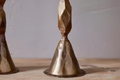 Shani Candlestick - Antique Brass