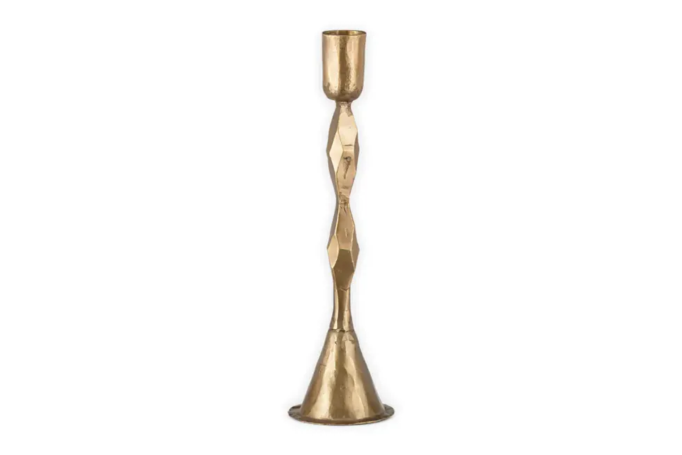 Shani Candlestick - Antique Brass