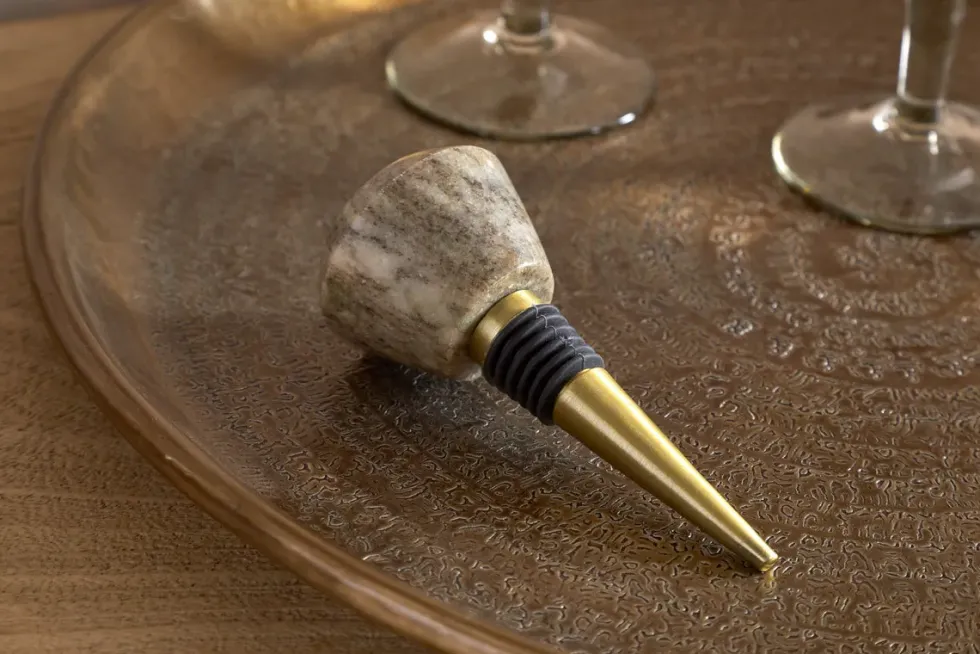 Sharaab Bottle Stopper - Grey