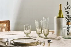 Sigiri Champagne Glass - Clear - (Set of 4)
