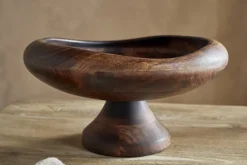 Sindar Pedestal Bowl - Natural
