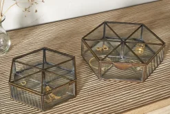 Sitara Jewellery Box - Antique Brass