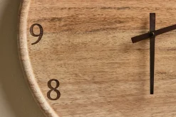 Som Mango Wood Clock - Natural
