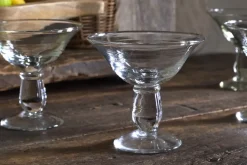 Sooraj Champagne Coupe - Clear - (Set of 4)