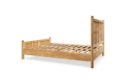 Sri Mango Wood Bed - Moss