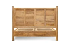 Sri Mango Wood Bed - Moss