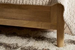 Sri Mango Wood Bed - Natural