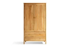 Sri Mango Wood Wardrobe - Natural