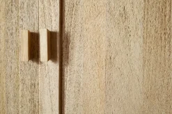 Sri Mango Wood Wardrobe - Natural