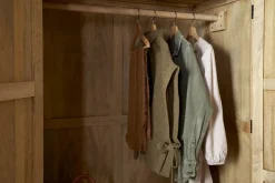 Sri Mango Wood Wardrobe - Natural