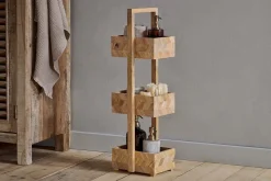 Sukha Mango Wood Storage Caddy - Natural