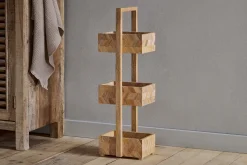 Sukha Mango Wood Storage Caddy - Natural