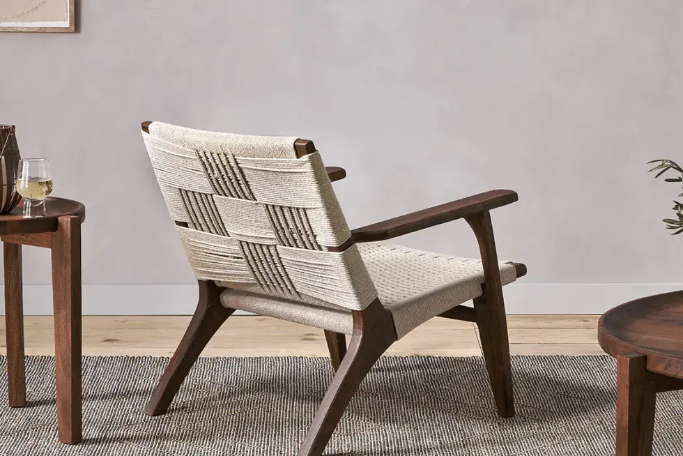 Surat Woven Lounger - Natural